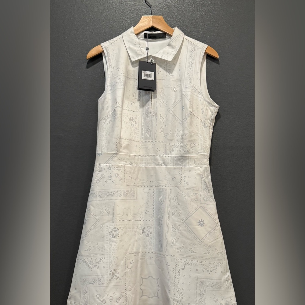 G/Fore sleeveless Patchwork Bandana Print Dress size 6